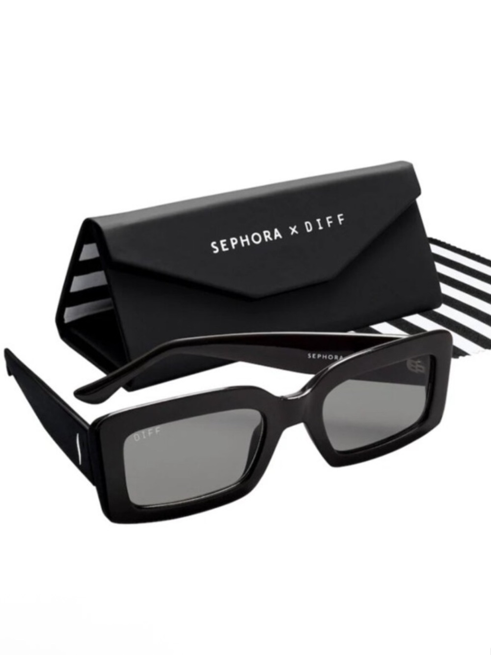 Sephora x DIFF Black Sunglasses